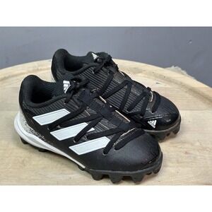 Adidas Adizero Shoes Youth 10K Black White‎ Cleats Boys Molded Soccer Football